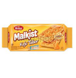 Roma Malkist Keju Manis 110gm Roma Malkist Keju Manis 110gm