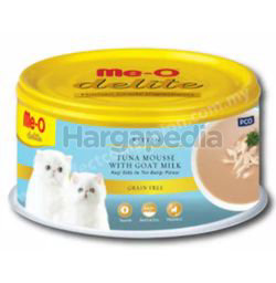 Me-O Delite Canned Kitten Tuna Mousse In Goat Milk 80gm Me-O Delite Canned Kitten Tuna Mousse In Goat Milk 80gm