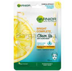 Garnier Bright Complete Anti-Acne Mask 1s Garnier Bright Complete Anti-Acne Mask 1s