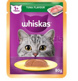 Whiskas 1+ Pouch Cat Food Tuna 80gm Whiskas 1+ Pouch Cat Food Tuna 80gm
