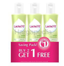 Lactacyd Odor Fresh Feminine Wash 3x250ml Lactacyd Odor Fresh Feminine Wash 3x250ml