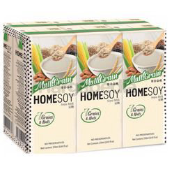 HomeSoy Soya Multigrain 6x250ml HomeSoy Soya Multigrain 6x250ml
