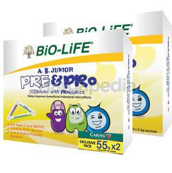 Bio-Life A.B. Junior Pre & Pro 2x55s Bio-Life A.B. Junior Pre & Pro 2x55s