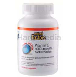Natural Factors Vitamin C Time Release 1000mg 180s Natural Factors Vitamin C Time Release 1000mg 180s