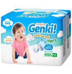Nepia Genki Premium Soft Pants M32 Nepia Genki Premium Soft Pants M32