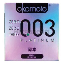 Okamoto 003 Platinum Condom 3s Okamoto 003 Platinum Condom 3s