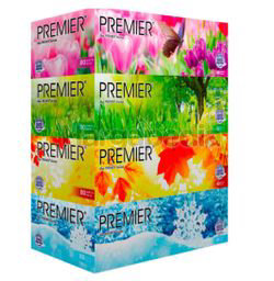 Premier Facial Tissue 4x80s Premier Facial Tissue 4x80s