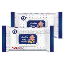 Anakku Baby Wipes 2x100s Anakku Baby Wipes 2x100s