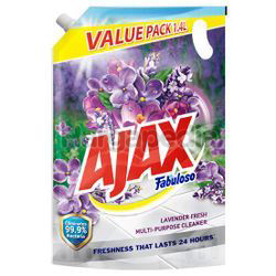 Ajax Fabuloso Floor Cleaner Refill Apple Fresh 1.4lit Ajax Fabuloso Floor Cleaner Refill Apple Fresh 1.4lit