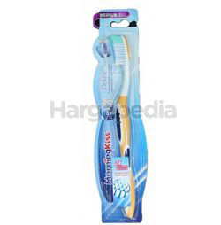 Morning Kiss Deluxe Medium Toothbrush 1s Morning Kiss Deluxe Medium Toothbrush 1s