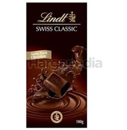 Lindt Swiss Classic Dark Chocolate Bar 100gm Lindt Swiss Classic Dark Chocolate Bar 100gm