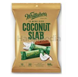 Whittaker's Share Bags Coconut Slab 180gm Whittaker's Share Bags Coconut Slab 180gm