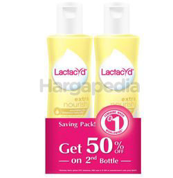 Lactacyd Extra Nourish Feminine Wash 2x250ml Lactacyd Extra Nourish Feminine Wash 2x250ml