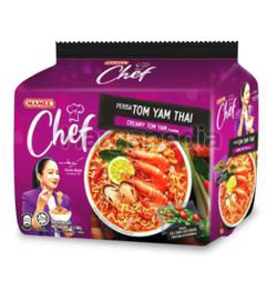Mamee Chef Creamy Tom Yam 4x88gm Mamee Chef Creamy Tom Yam 4x88gm