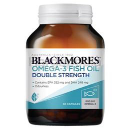 Blackmore Omega-3 Fish Oil Double Strength 60s Blackmore Omega-3 Fish Oil Double Strength 60s