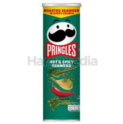 Pringles Potato Crisps Hot & Spicy Seaweed 97gm Pringles Potato Crisps Hot & Spicy Seaweed 97gm