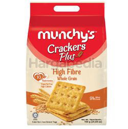 Munchy's Crackers Plus High Fiber Whole Grain 700gm Munchy's Crackers Plus High Fiber Whole Grain 700gm