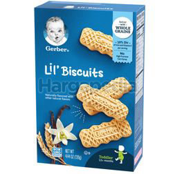 Gerber Lil Biscuits Baked with Whole Grains 126gm Gerber Lil Biscuits Baked with Whole Grains 126gm