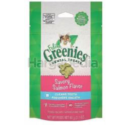 Greenies Feline Dental Treats Salmon Flavor 60gm Greenies Feline Dental Treats Salmon Flavor 60gm