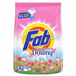 Fab Detergent Powder Freshness of Downy 2kg Fab Detergent Powder Freshness of Downy 2kg