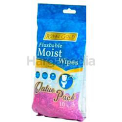 Royal Gold Flushable Wipes 3x10s Royal Gold Flushable Wipes 3x10s