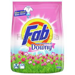Fab Detergent Powder Freshness of Downy 680gm Fab Detergent Powder Freshness of Downy 680gm