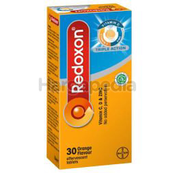 Redoxon Triple Action Vitamin C,D & Zinc Effervescent Orange 30s Redoxon Triple Action Vitamin C,D & Zinc Effervescent Orange 30s
