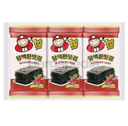 Tao Kae Noi Korean Seaweed Spicy 3x4gm Tao Kae Noi Korean Seaweed Spicy 3x4gm