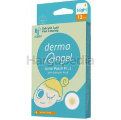 Derma Angel Acne Patch Plus Salicylic Night 12s Derma Angel Acne Patch Plus Salicylic Night 12s