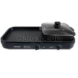 Cornell CCG-EL98DT Table Top Grill With Hot Pot 1s Cornell CCG-EL98DT Table Top Grill With Hot Pot 1s
