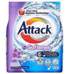 Attack Powder Detergent Plus Softener Floral Romance 200gm Attack Powder Detergent Plus Softener Floral Romance 200gm