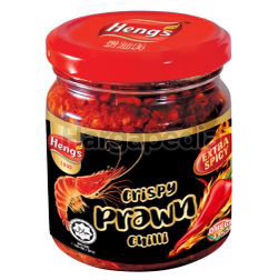 Heng's Crispy Prawn Chili Extra Spicy 180gm Heng's Crispy Prawn Chili Extra Spicy 180gm