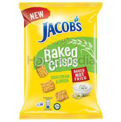 Jacob's Baked Crisps Sour Cream 45gm Jacob's Baked Crisps Sour Cream 45gm