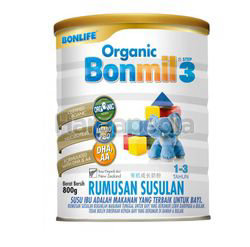 Bonlife Organic Bonmil Step 3 800gm Bonlife Organic Bonmil Step 3 800gm