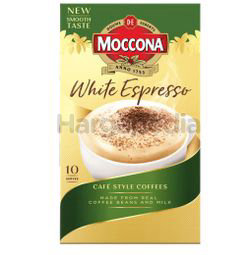 Moccona 3 In 1 White Espresso 10x15gm Moccona 3 In 1 White Espresso 10x15gm