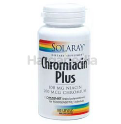 Solaray Chromiacin Plus 100s Solaray Chromiacin Plus 100s