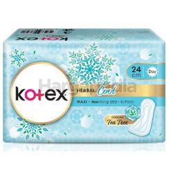 Kotex Herbal Cool Maxi Non Wing 24cm 16s Kotex Herbal Cool Maxi Non Wing 24cm 16s