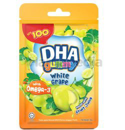 Lot 100 DHA gummy White Grape Juice 40gm Lot 100 DHA gummy White Grape Juice 40gm
