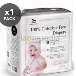 Applecrumby Chlorine Free Premium Overnight Tape Diapers XL17 Applecrumby Chlorine Free Premium Overnight Tape Diapers XL17