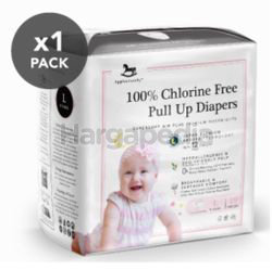 Applecrumby Chlorine Free Premium Overnight Pull Up Diapers L19 Applecrumby Chlorine Free Premium Overnight Pull Up Diapers L19