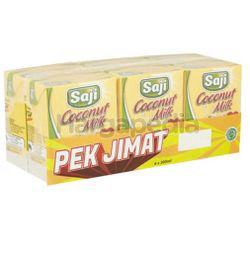 Saji Santan Kelapa 6x200ml Saji Santan Kelapa 6x200ml