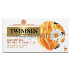 Twinings Chamomile Honey & Vanilla Tea Bags 25x1.5gm Twinings Chamomile Honey & Vanilla Tea Bags 25x1.5gm