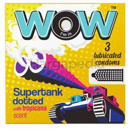 Care WOW Supertank Condom 3s Care WOW Supertank Condom 3s