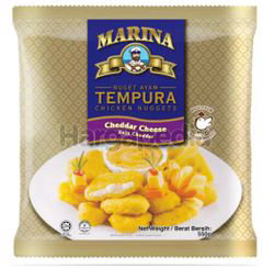Marina Tempura Chicken Nuggets Cheddar Cheese 550gm Marina Tempura Chicken Nuggets Cheddar Cheese 550gm