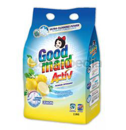 Goodmaid Activ Powder Detergent Lemon 2.2kg Goodmaid Activ Powder Detergent Lemon 2.2kg