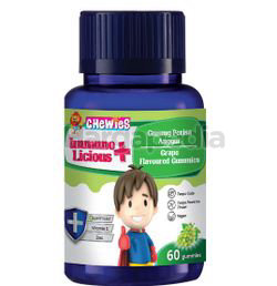 Chewies Immuno Licious Grape Flavours 60s Chewies Immuno Licious Grape Flavours 60s