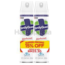 Family Guard Disinfectant Spray Mountain Air 2x280ml Family Guard Disinfectant Spray Mountain Air 2x280ml