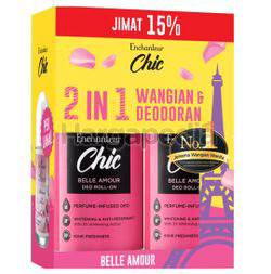 Enchanteur Chic Roll On Deodorant Belle Amour 2x50ml Enchanteur Chic Roll On Deodorant Belle Amour 2x50ml