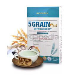 Biogreen 5 Grain Plus Oatmilk Energy 11x30gm Biogreen 5 Grain Plus Oatmilk Energy 11x30gm