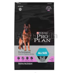 Purina Pro Plan All Lifestages Performance with Chicken Dry Dog Food 12kg Purina Pro Plan All Lifestages Performance with Chicken Dry Dog Food 12kg